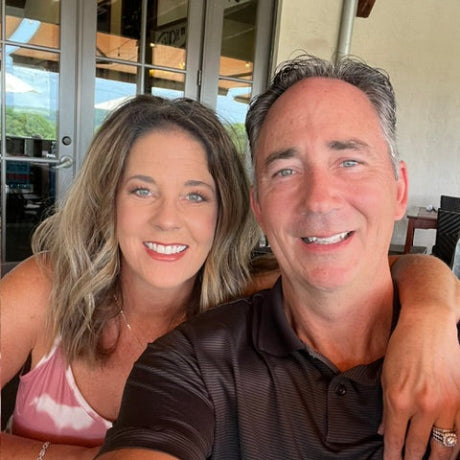 K9-Innovations founders Kari and Scott Montgomery, dog parents and co-founders of the pet wellness company